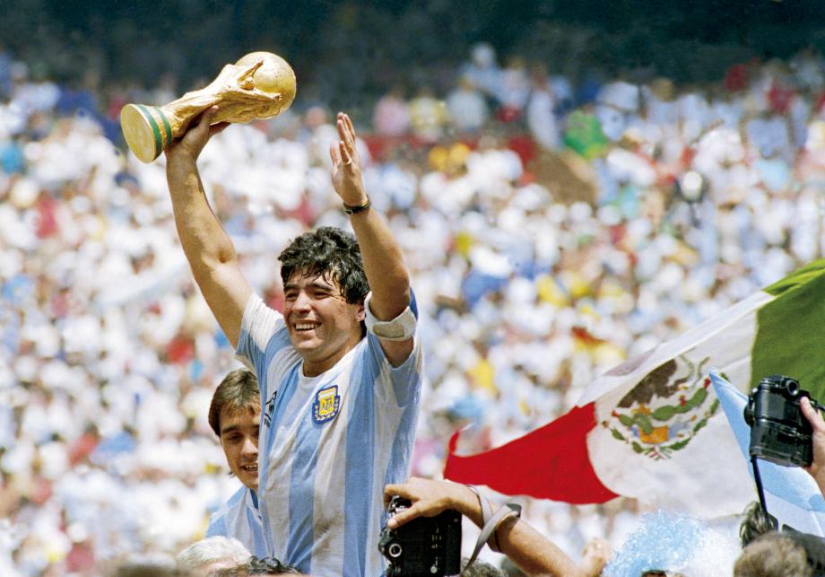 [图]马拉多纳职业生涯回顾 1986年勇夺世界杯封王